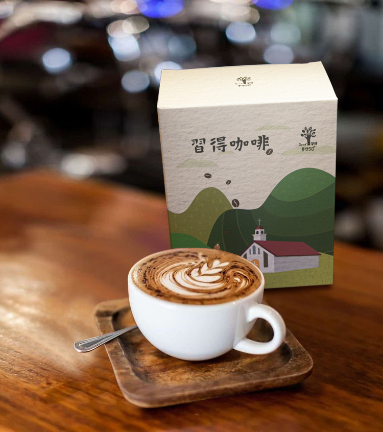 哥倫比亞典雅禮盒(5包入)-50+夢想館咖啡濾掛包(標題圖檔)